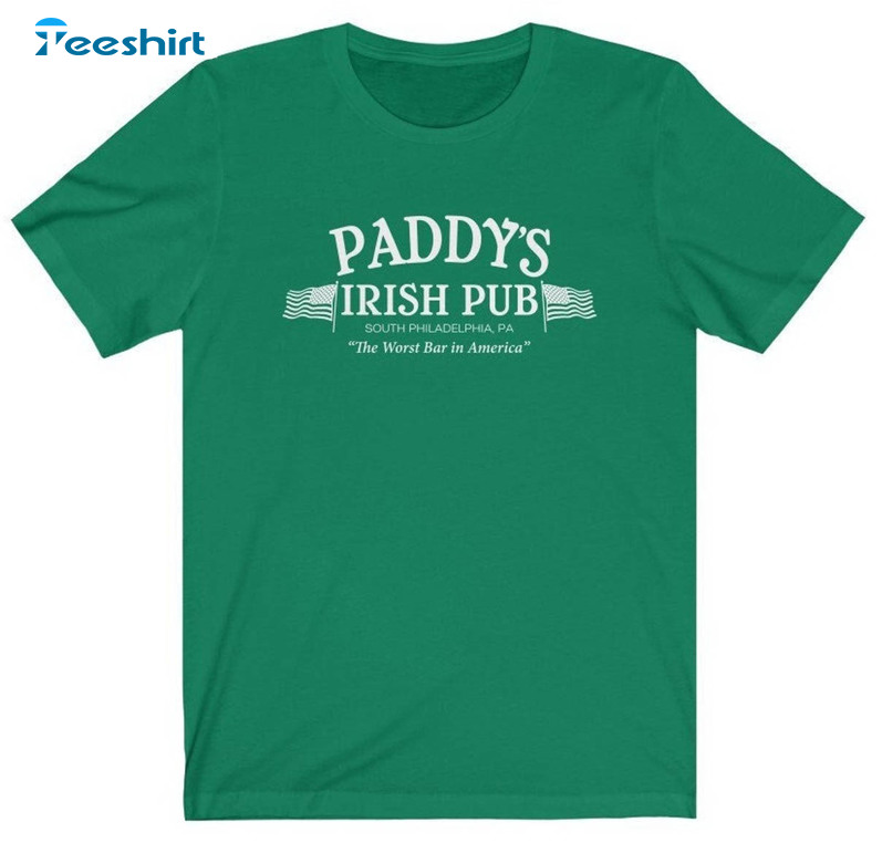 Paddy's Irish Pub Sweatshirt, Funny Tv Drinking Unisex Hoodie Long Sleeve