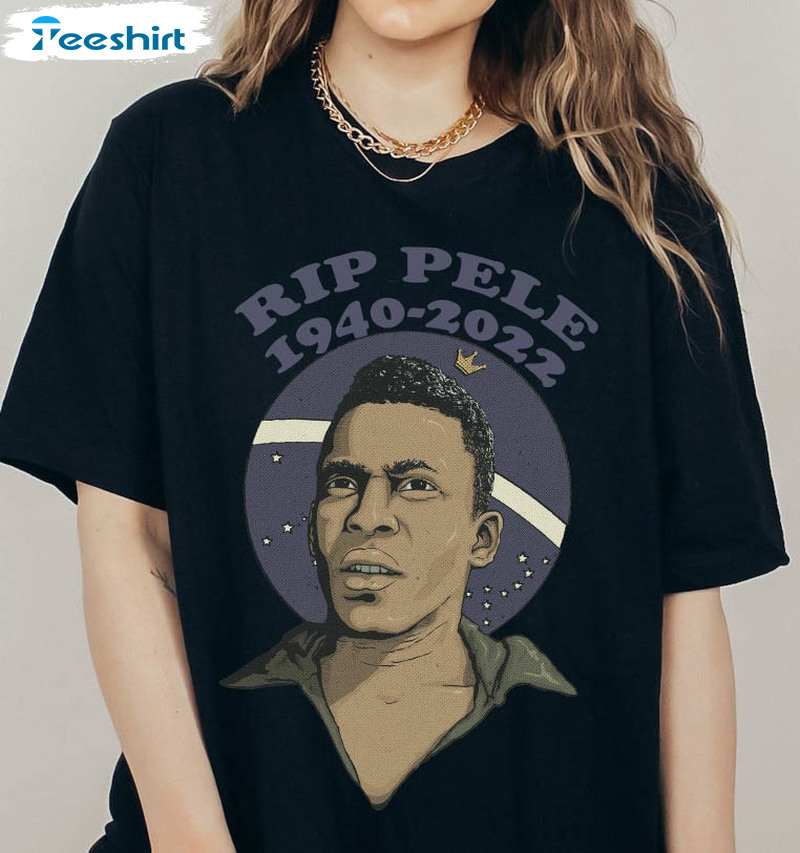 Rip Pele 1940 2022 Shirt, Vintage Unisex Hoodie Sweatshirt