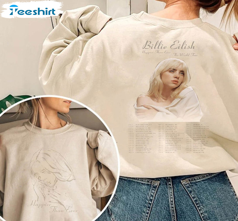 Billie Eilish Vintage Shirt, Treding Unisex T-shirt Unisex Hoodie