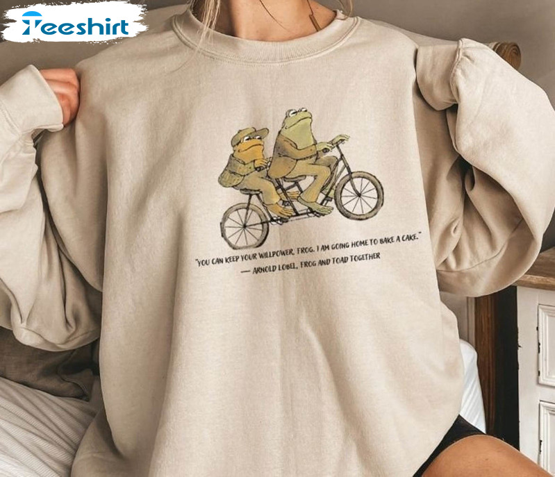 Frog And Toad Funny Shirt, Book Lover Long Sleeve Unisex T-shirt