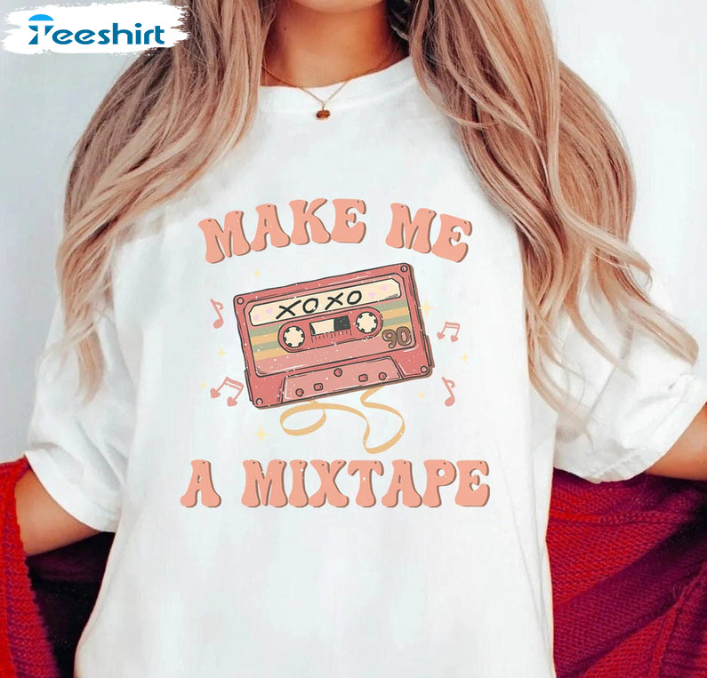 Mix Tape Love Song Shirt, Valentines Day Unisex Hoodie Unisex T-shirt