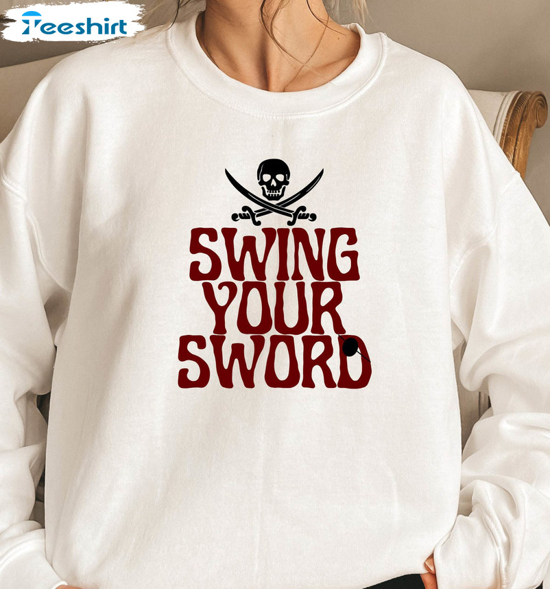 Mike Leach Swing Your Sword Sweatshirt, Mississippi State Unisex T-shirt Unisex Hoodie