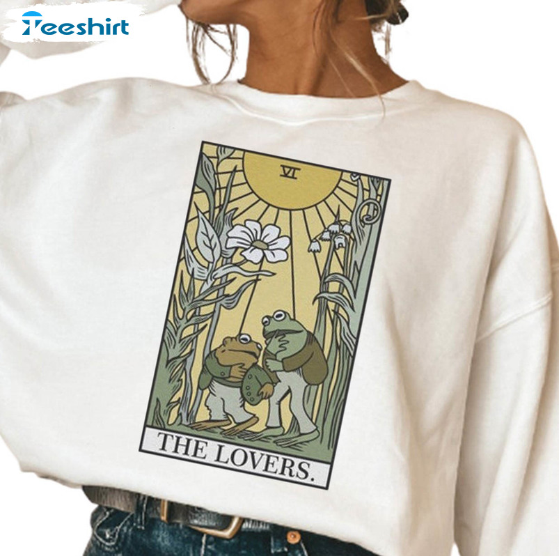 Frog And Toad The Lovers Shirt, Trending Hoodie Short Sleeve