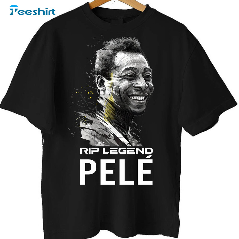 Pele 1940 2023 Vintage Shirt, Pele Soccer Legend Thank You For The Memories Sweatshirt T-shirt