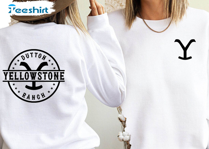 Yellowstone Sweatshirt , National Park Vintage Unisex Hoodie Short Sleeve