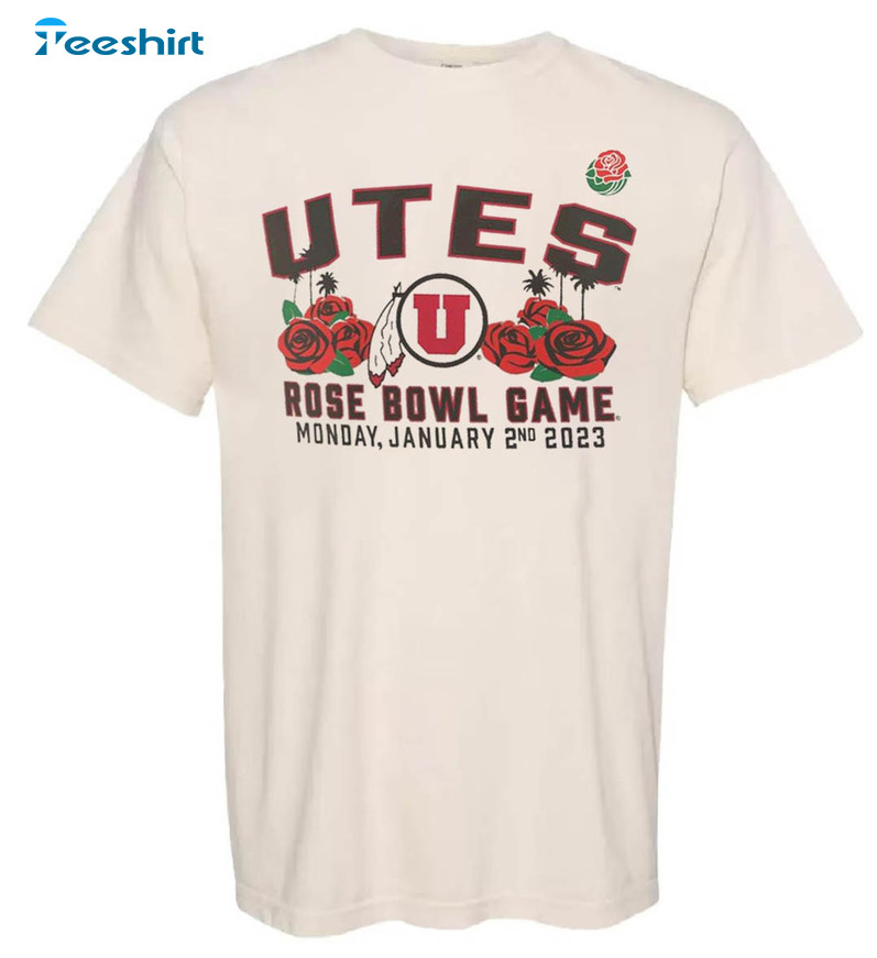 Utah Champions Rose Bowl Shirt , Trending Football Crewneck Unisex Hoodie