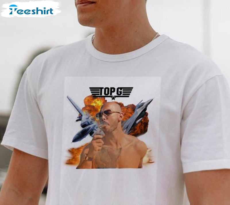 Andrew Tate Top G Trendy Shirt, Hustlers University Unisex T-shirt Unisex Hoodie
