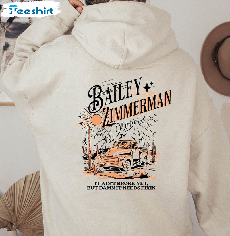 Bailey Zimmerman Trendy Shirt, Farm Truck Short Sleeve Unisex T-shirt