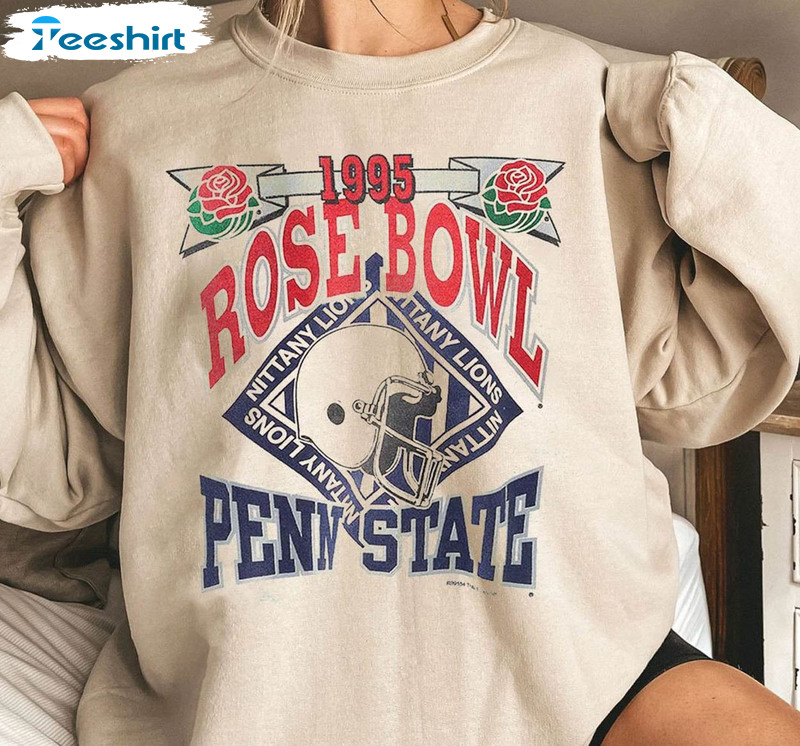Penn State Rose Bowl Sweatshirt, Rose Bowl Penn State Vs Utah College Football Unisex Hoodie Crewneck