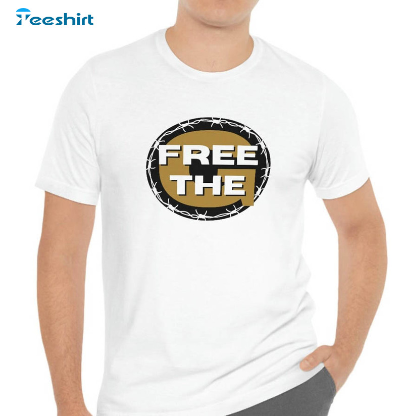 Free The G Shirt, Trending Andrew Tate Top G Unisex T-shirt Short Sleeve