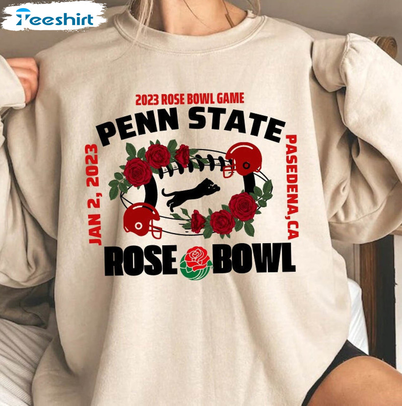 Penn State Rose Bowl Shirt, Nittany Lions Long Sleeve Unisex T-shirt