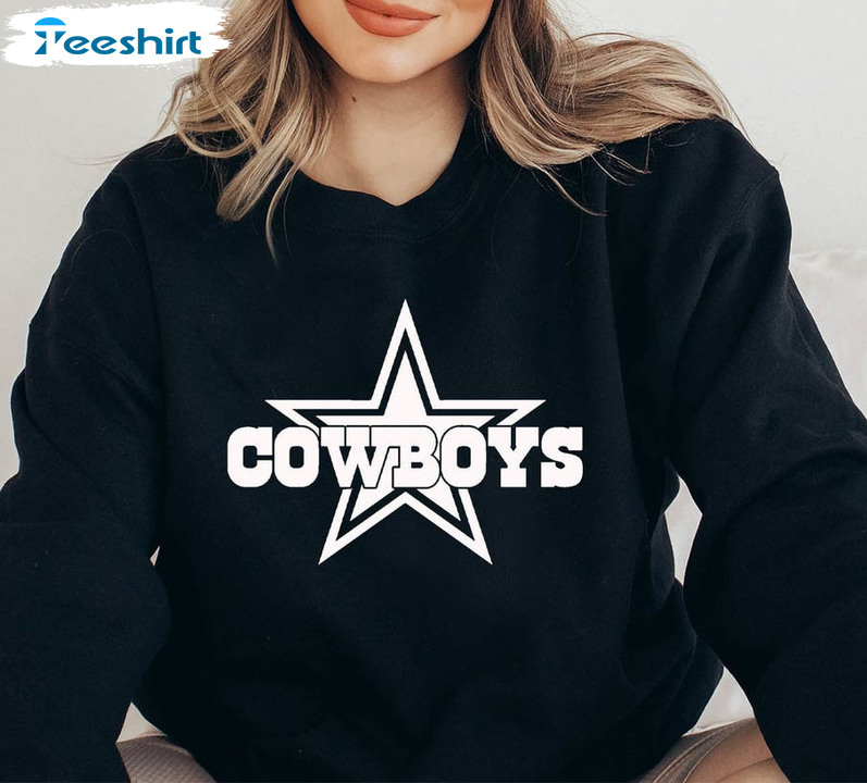 Dallas Cowboys Football Sweatshirt, Trending Long Sleeve Unisex T-shirt