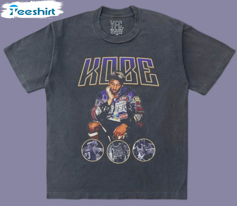 Kobe 3 Circles Vintage Shirt, Kobe Bryant Unisex T-shirt Short Sleeve