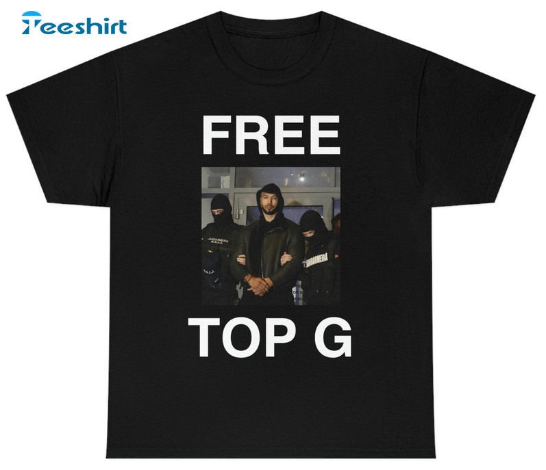 Free Andrew Tate Top G Shirt, Trending Unisex T-shirt Long Sleeve