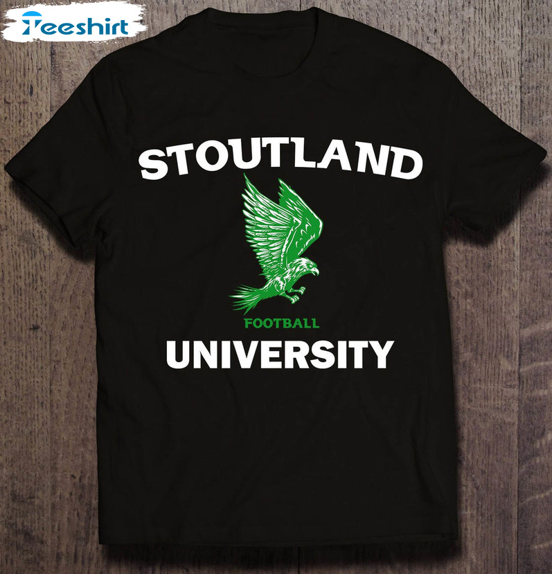 Stoutland University Shirt, Football Eagles Trending Long Sleeve Unisex Hoodie