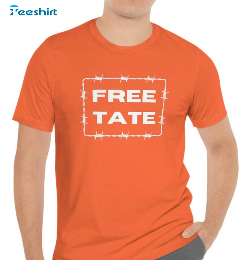 Free Tate Trending Shirt, Andrew Tate Top G Long Sleeve Unisex T-shirt