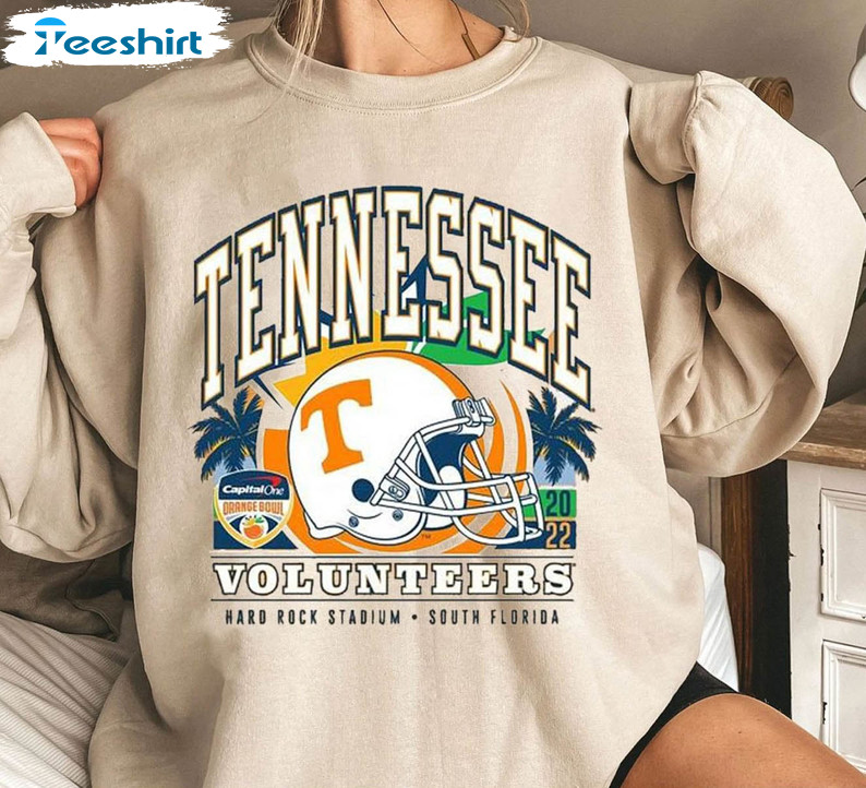 Tennessee Orange Bowl Shirt, Clemson Vs Tennessee Vols Crewneck Unisex T-shirt