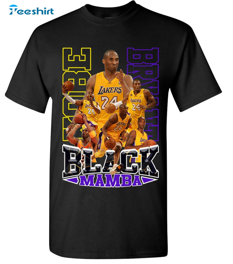 Kobe Bryant Black Mama Shirt, Trending Unisex T-shirt Short Sleeve