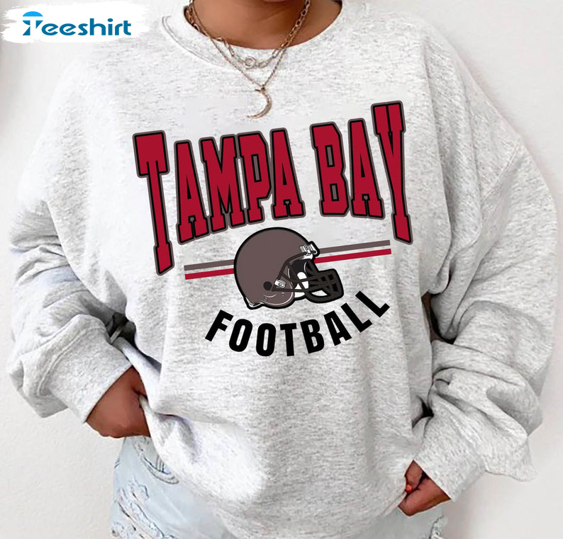 Tampa Bay Football Sweatshirt, Vintage Unisex Hoodie Crewneck