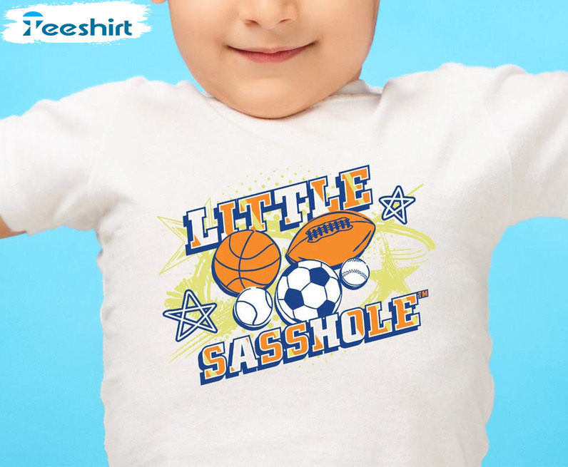 Little Sasshole Trade Sports Shirt, Baseball Short Sleeve Unisex T-shirt