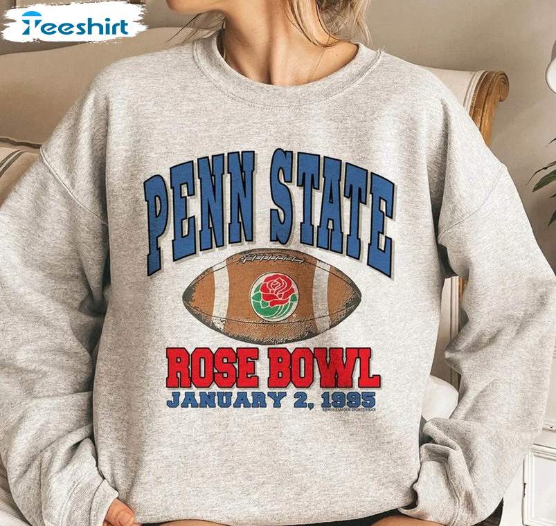 Vintage Penn State 1995 Rose Bowl Shirt, Penn State Champions Short Sleeve Unisex T-shirt
