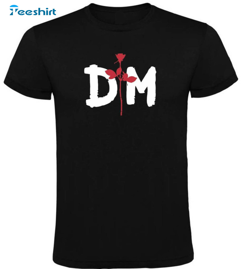 Depeche Mode Logo Shirt, Trending Short Sleeve Unisex T-shirt