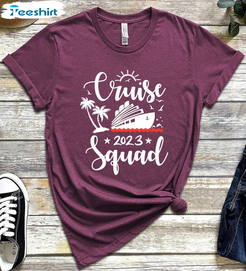 Matching Family Vacation Shirt, Cruise Squad 2023 Short Sleeve Unisex T-shirt