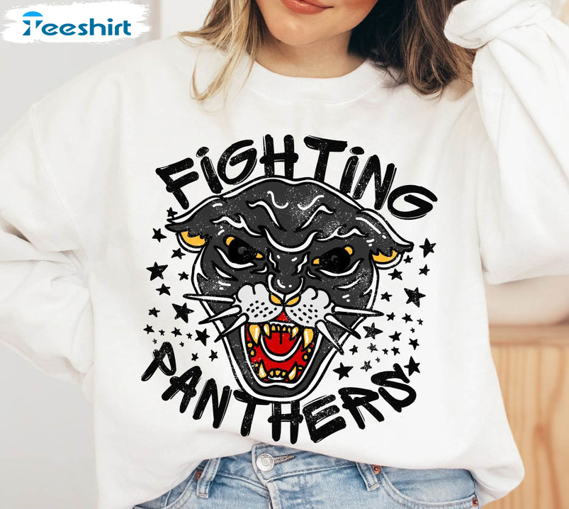 Panther Sweatshirt Panther Shirt Panther Mascot Panthers 