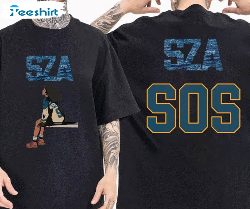 Sza Sos 2023 Tour Shirt, SZA Album Cover Long Sleeve Unisex T-shirt