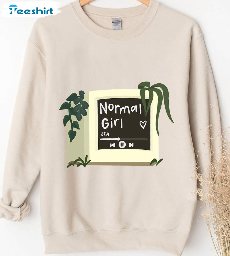 Normal Girl Album Shirt, Sza Ctrl Album Unisex Hoodie Long Sleeve