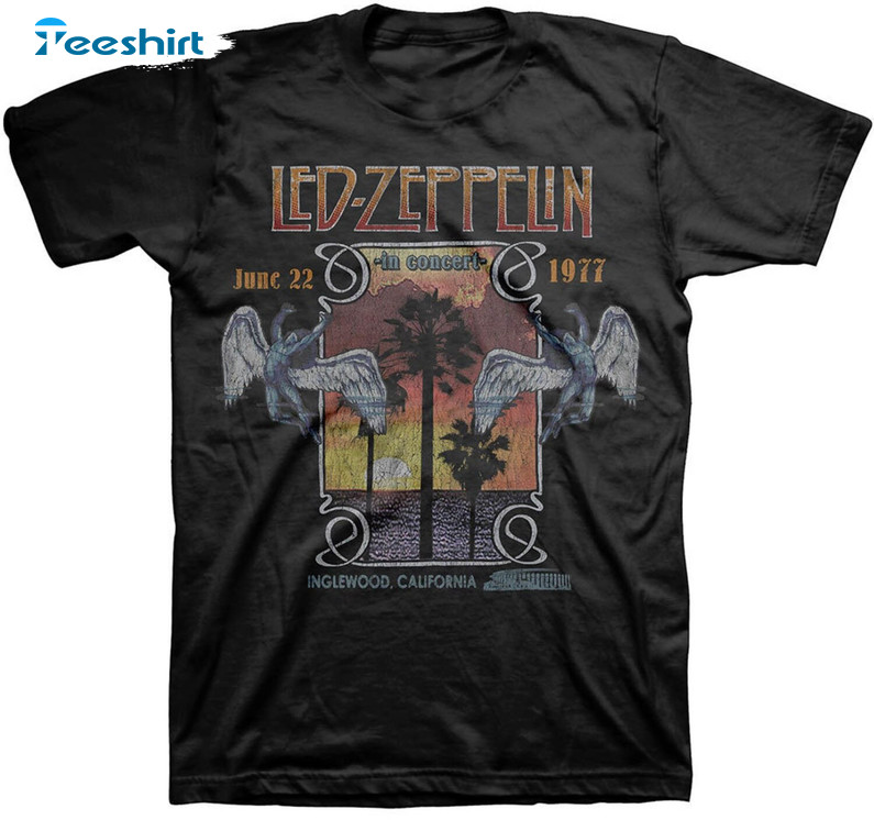 Led Zeppelin Sweatshirt, Trending Unisex T-shirt Long Sleeve