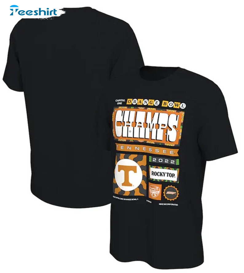 Tennessee Orange Bowl Shirt, Tennessee Vols Long Sleeve Unisex Hoodie