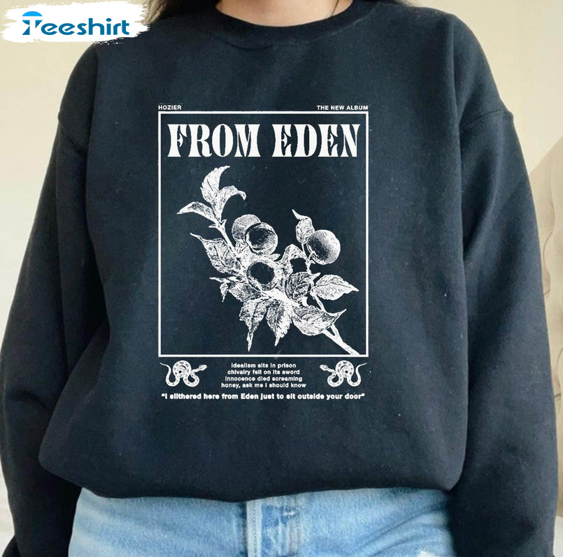 Hozier From Eden Shirt, No Grave Can Hold My Body Down Jackie And Wilson Unisex Hoodie Long Sleeve