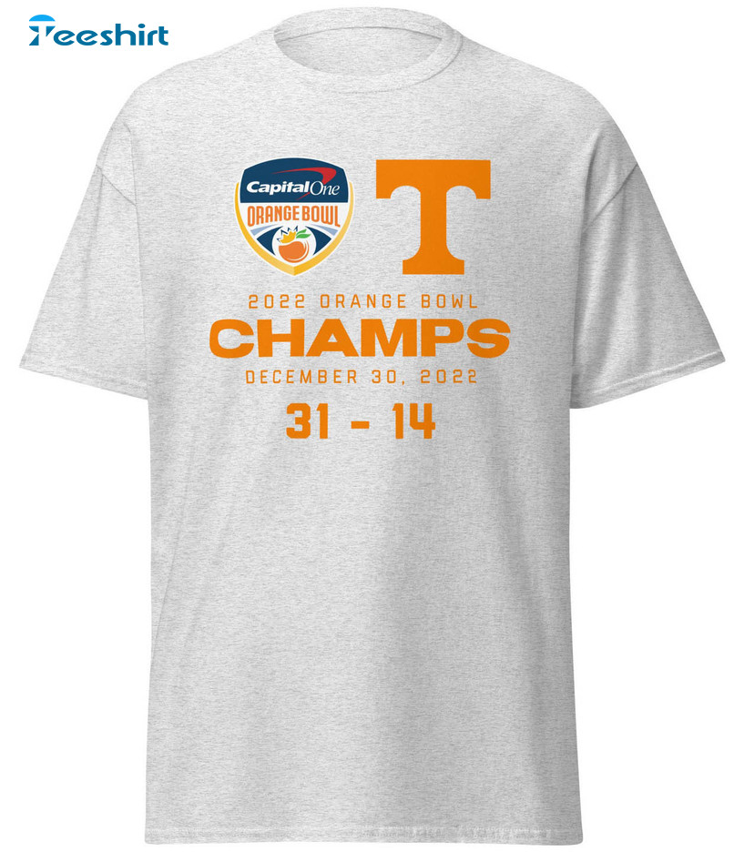 Tennessee Vols 2022 Shirt, Bowl Champs Unisex T-shirt Short Sleeve
