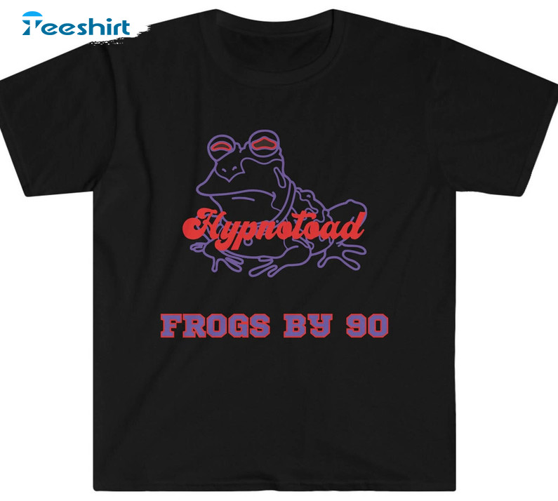 Hypnotoad Tcu Frogs By 90 Shirt, Sonny Dykes Short Sleeve Sweatshirt