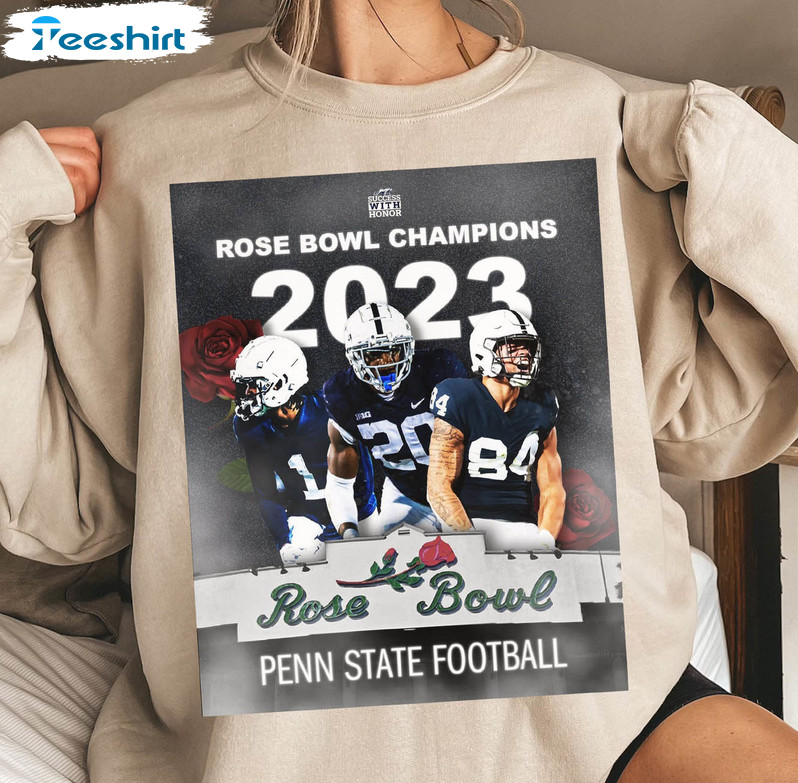 2023 Penn State Champions Rose Bowl Shirt, Penn State Vs Utah College