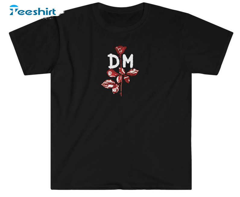 Depeche Mode Logo Shirt, Trending Short Sleeve Sweatshirt