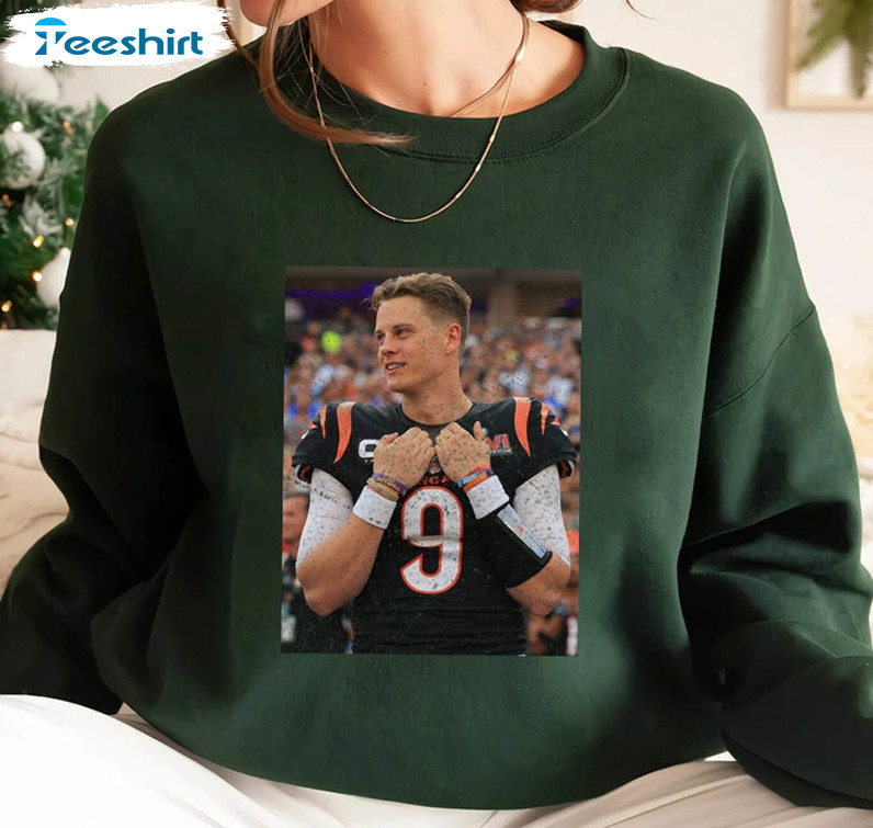 Joe Burrow Superbowl 56 Shirt, Trending Football Unisex T-shirt