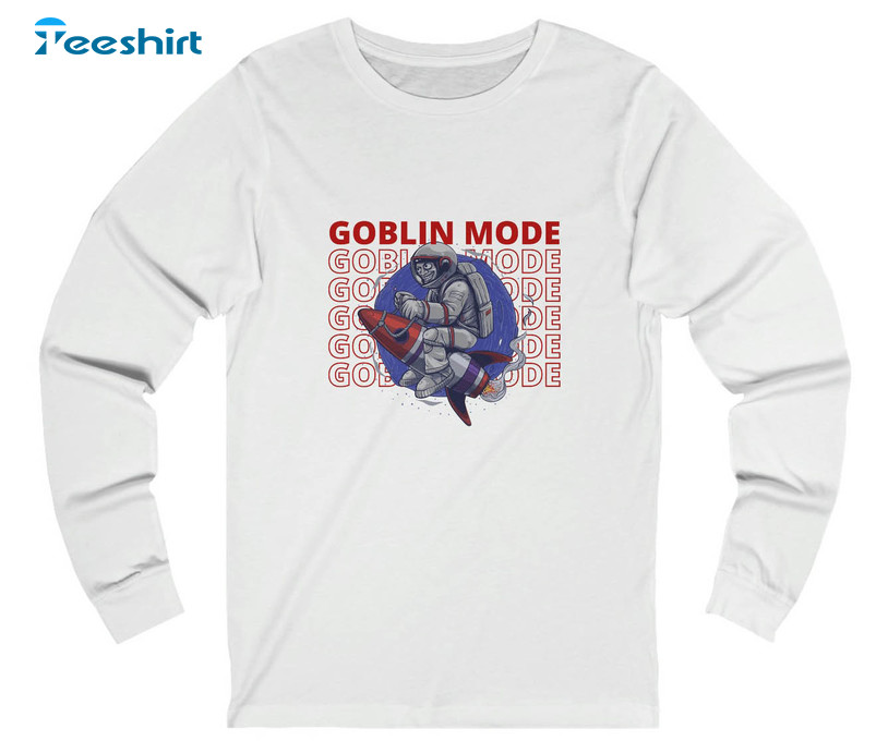 Goblin Mode Red Rising Shirt, Trending Unisex T-shirt Crewneck