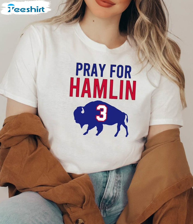 Pray For Hamlin 3 Shirt, Trending Unisex T-shirt Long Sleeve