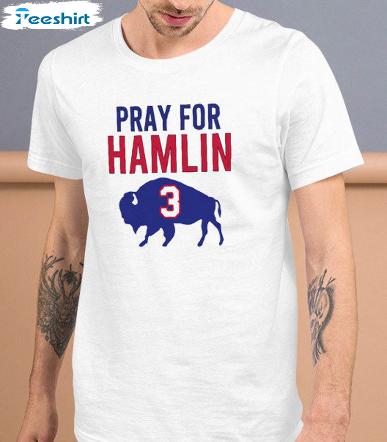 AndyDesignShopCA 3 Hamlin 513 Pray for Hamlin Stand with Buffalo Unisex Shirt Perfect Gift Kid T-Shirt Toddler Tee Sweatshirt Sweater 2023