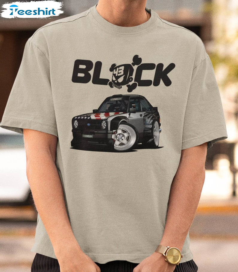 Rip 43 Ken Block Trendy Shirt, Vintage Unisex Hoodie Crewneck