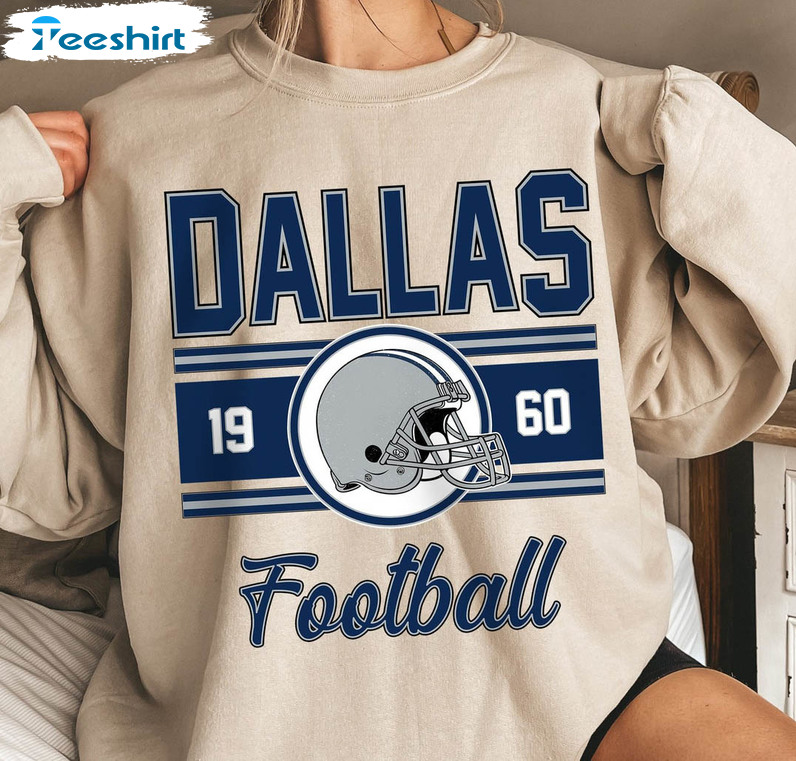 Vintage Dallas Football Shirt, Trending Unisex T-shirt Unisex Hoodie