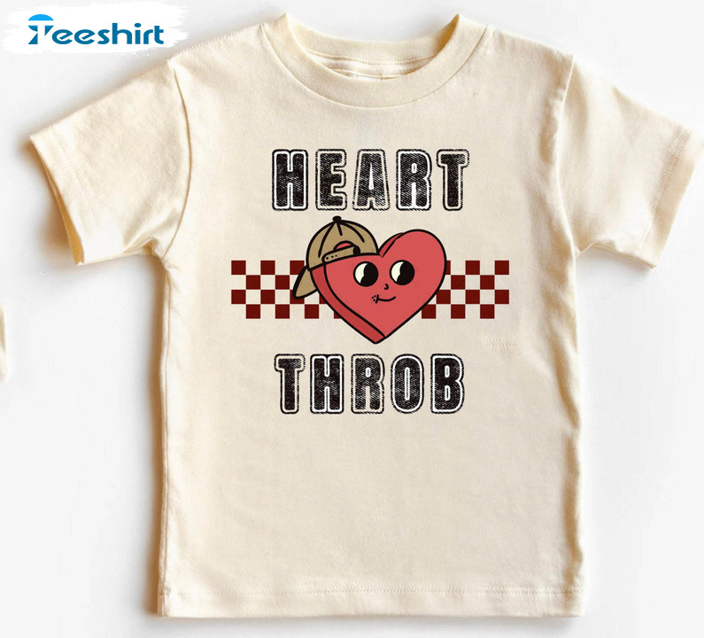 Heart Throb Valentine's Day Trending Sweatshirt, Unisex T-shirt