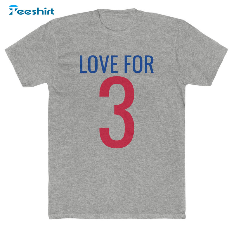 Love For 3 Damar Hamlin Shirt - Bugaloo Boutique