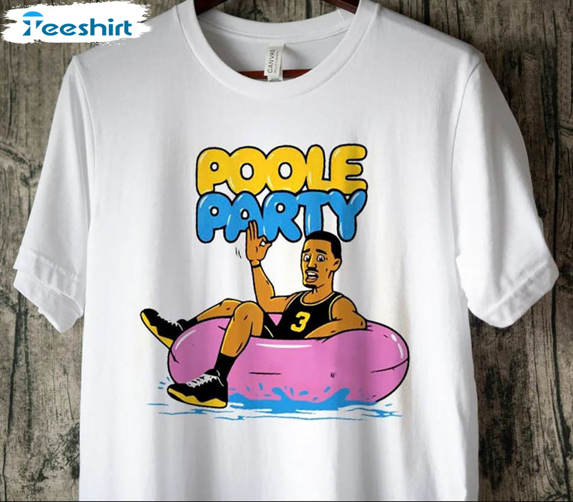 Jordan Poole Vintage 90s Style Basketball Shirt