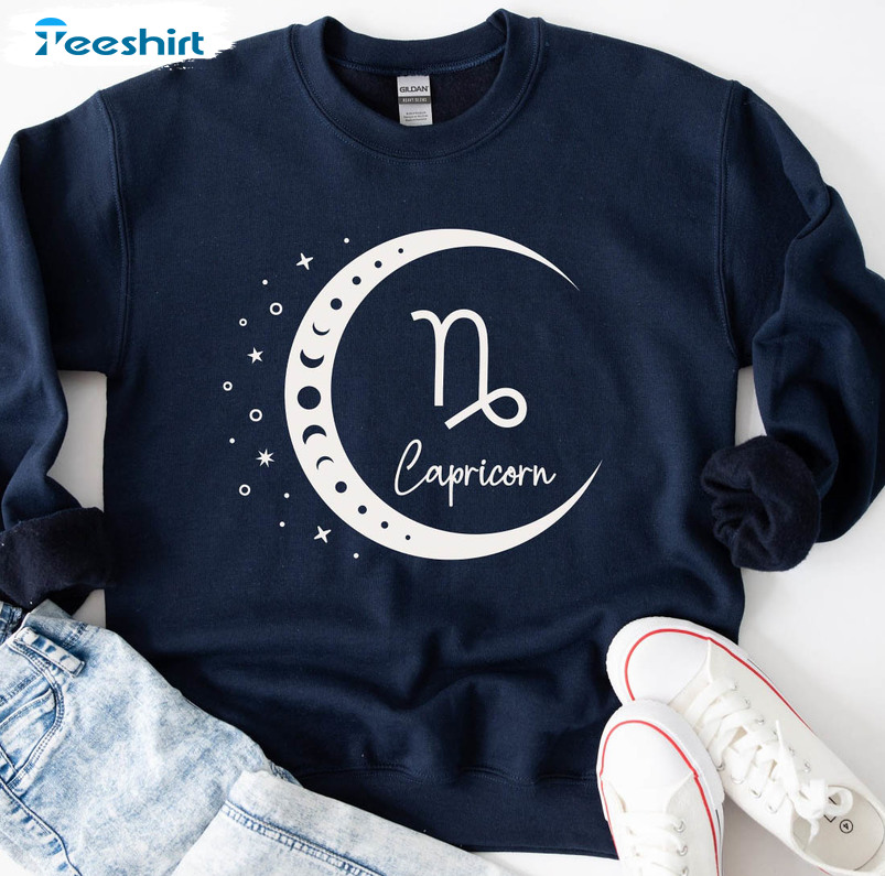 Capricorn Zodiac Sweatshirt, Trending Unisex Hoodie Long Sleeve