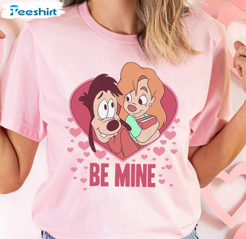 Vintage Roxanne And Max Be Mine Shirt, Couple Sweater Unisex T-shirt