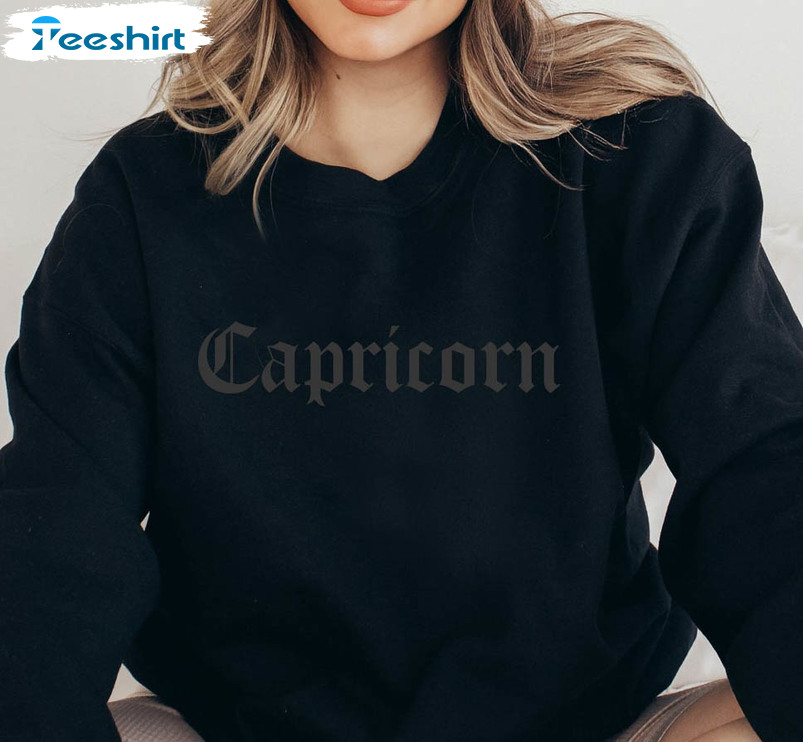 Zodiac Trendy Sweatshirt, Vintage Long Sleeve Unisex T-shirt