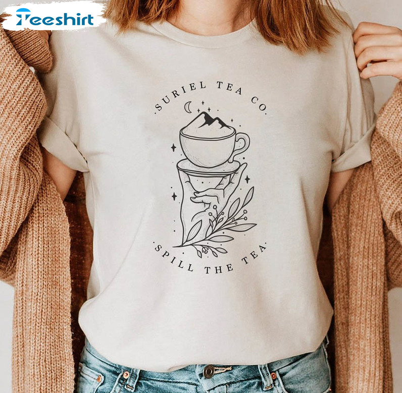 Suriel Tea Co Shirt, The Night Court Long Sleeve Unisex T-shirt